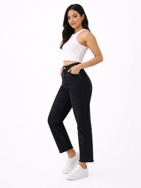 Abercrombie & Fitch Women’s The Ankle Straight Ultra High Rise - Size 28/6R